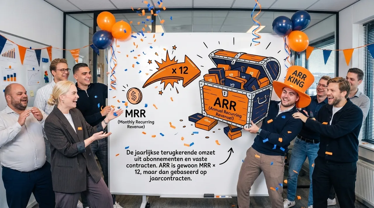 Visual representation of Annual Recurring Revenue