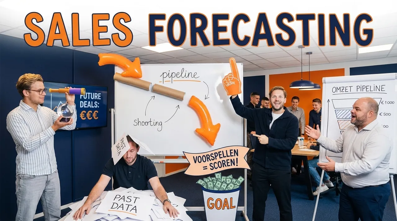 Visual representation of Sales Forecasting