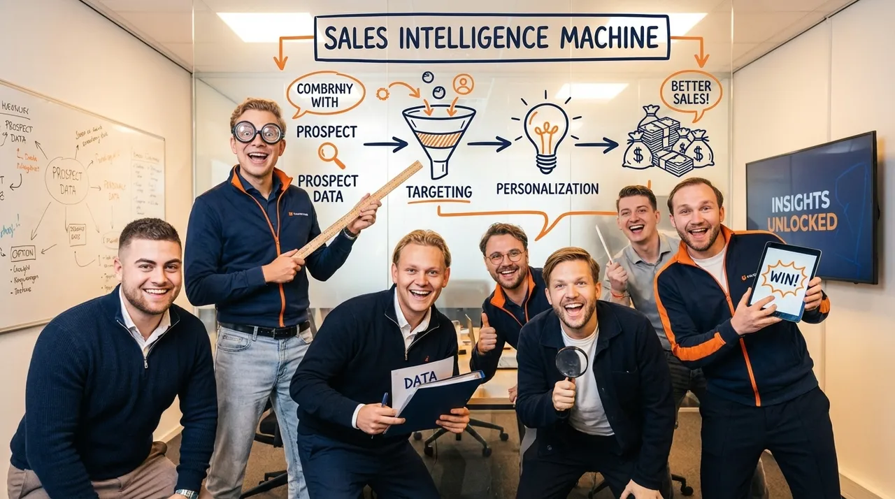 Visual representation of Sales Intelligence