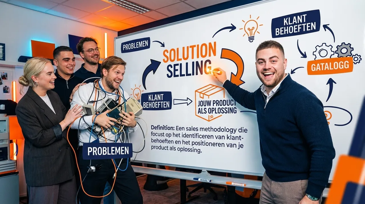 Visual representation of Solution Selling
