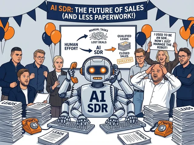 Illustration for AI SDR