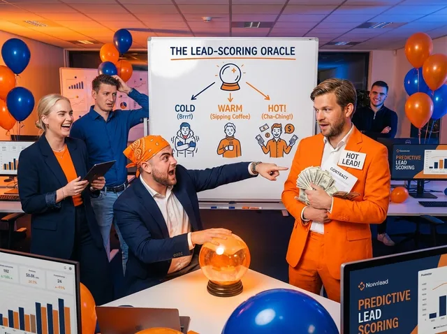 Illustration for Predictive Lead Scoring