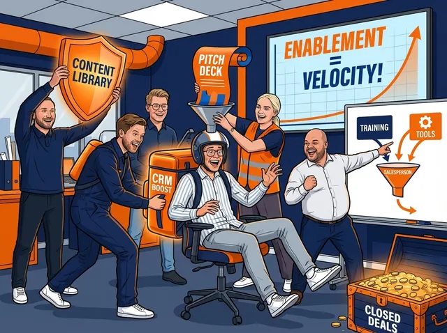 Illustration for Sales Enablement