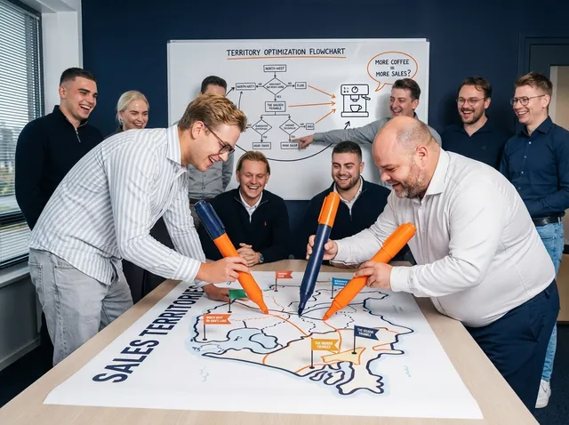 Illustration for Sales Territory Management