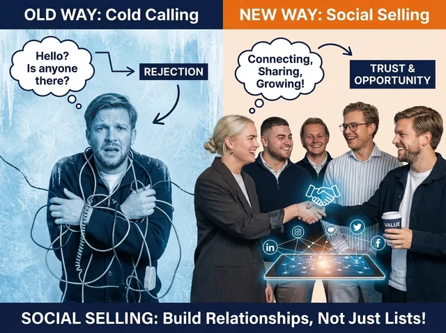 Illustration for Social Selling