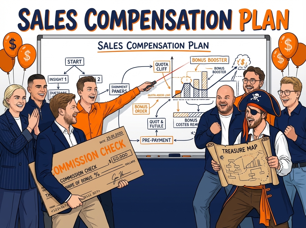 Illustration for Sales Compensation Plan